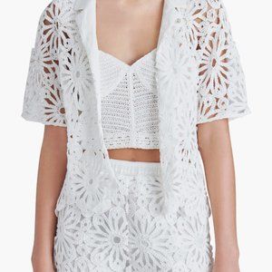 Steve Madden Carolyn Cotton Lace Jacket - S, NWT